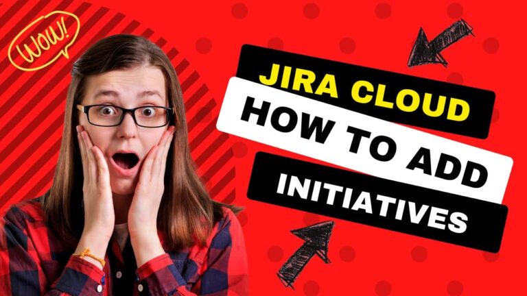 Jira cloud how to add initiatives.
